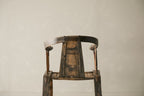 Vintage Elm Horseshoe Chair - Circa 1900