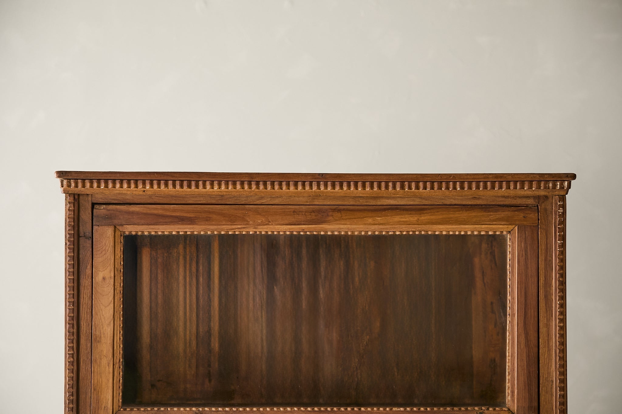 Vintage Teak and Glass Display Cabinet T.010