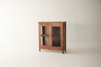 Vintage Teak and Glass Cabinet T.006
