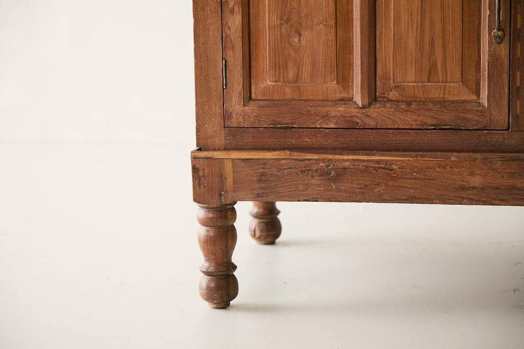 Vintage Teak Two-Part Sideboard T.058