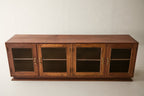 Vintage Teak and Glass Sideboard T.060