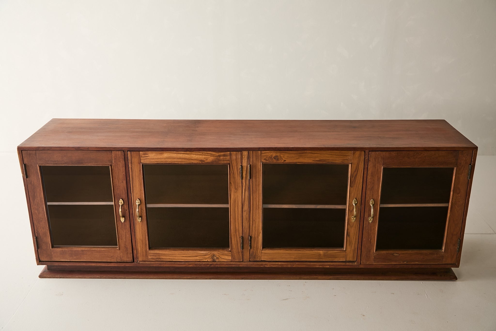 Vintage Teak and Glass Sideboard T.060