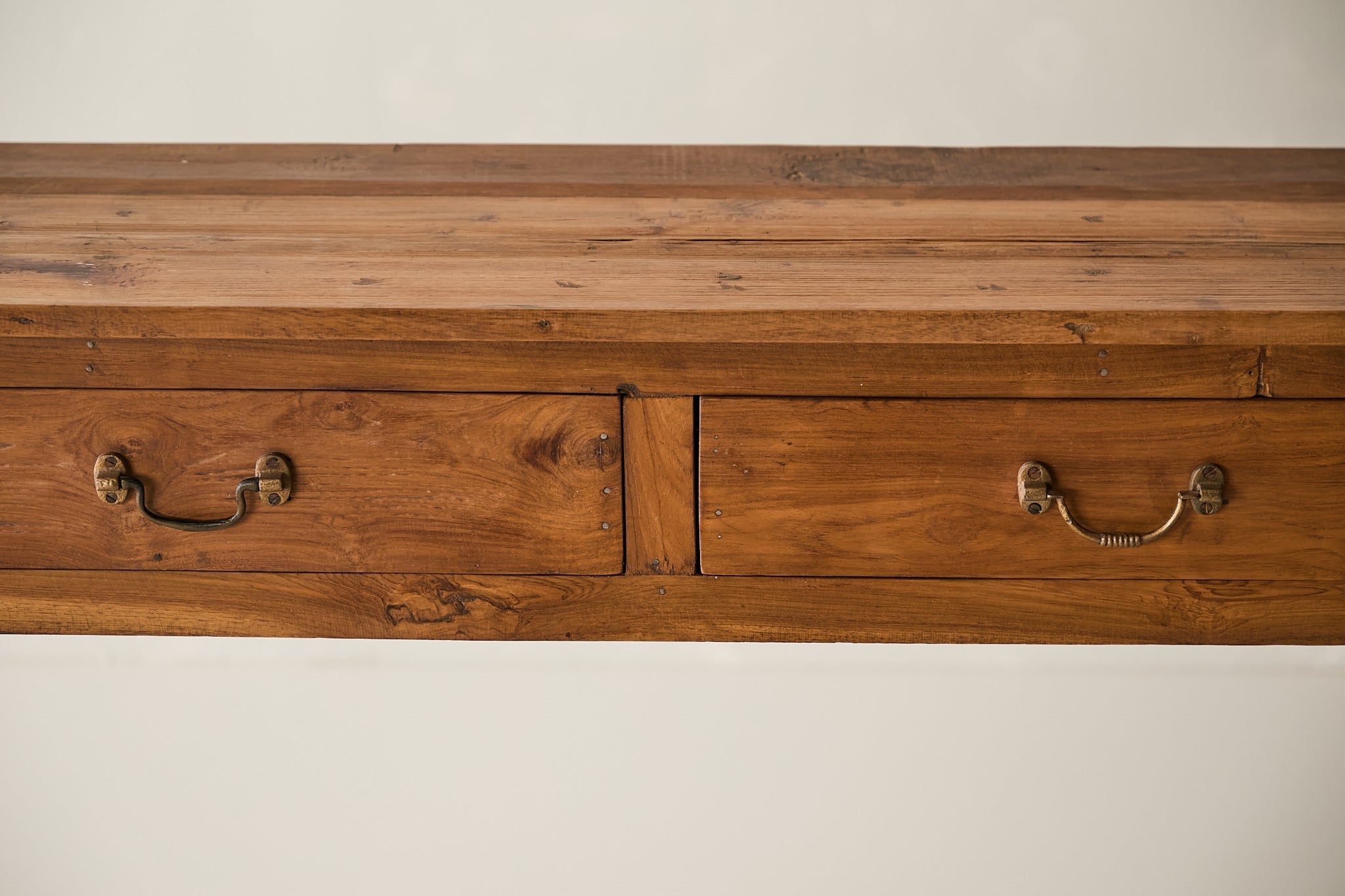 Vintage 4-Drawer Teak Console T.047