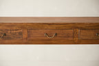 Vintage 3-Drawer Teak Console T.046