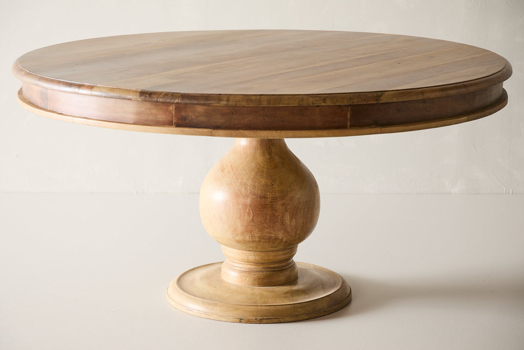 Madison Dining Table, Light Brown