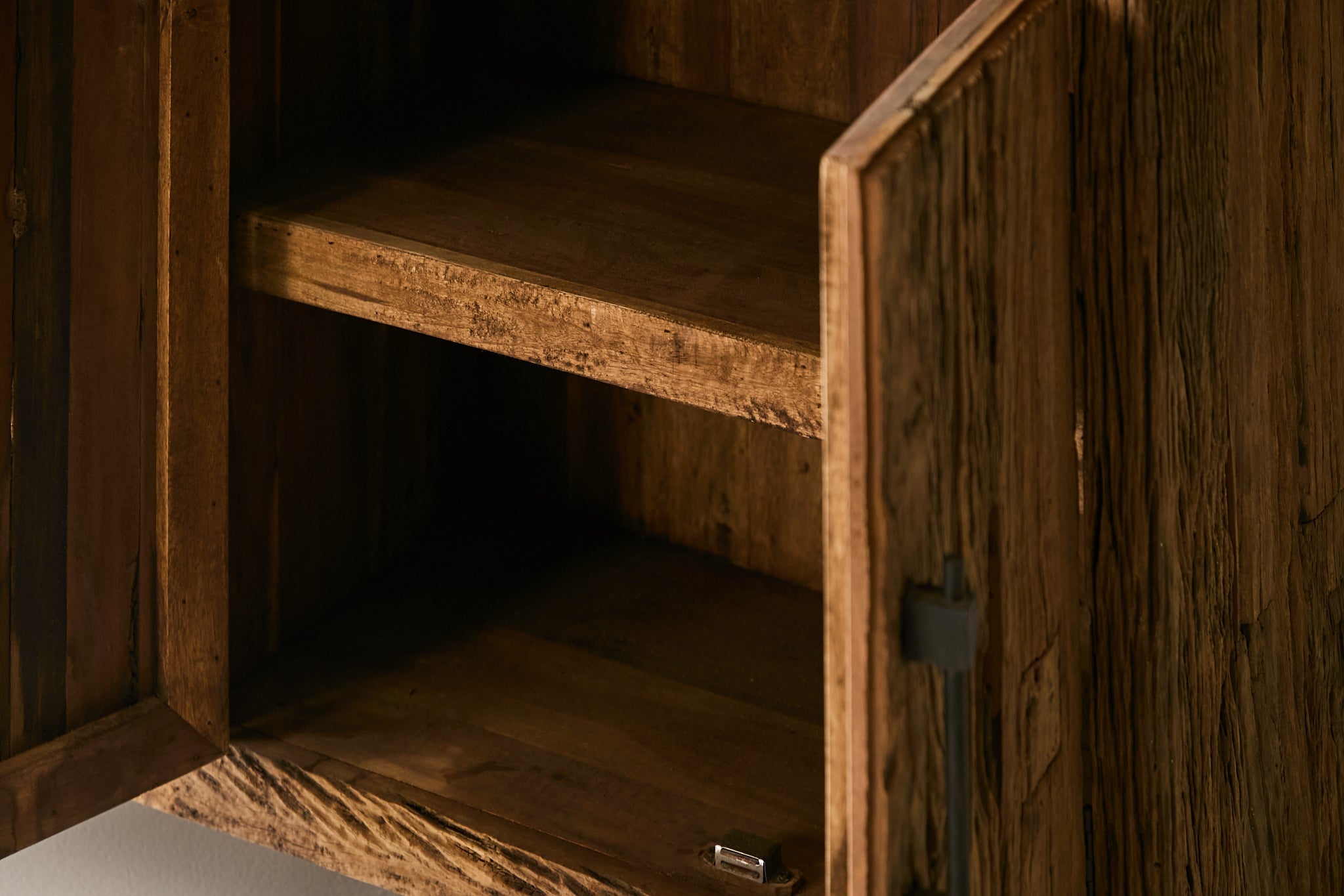 Rough-Hewn Sal Wood Sideboard