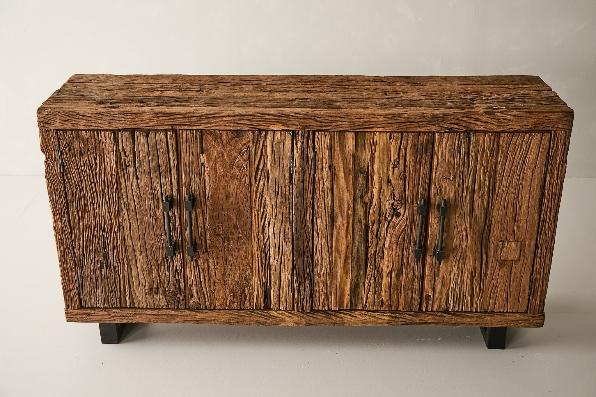 Rough-Hewn Sal Wood Sideboard