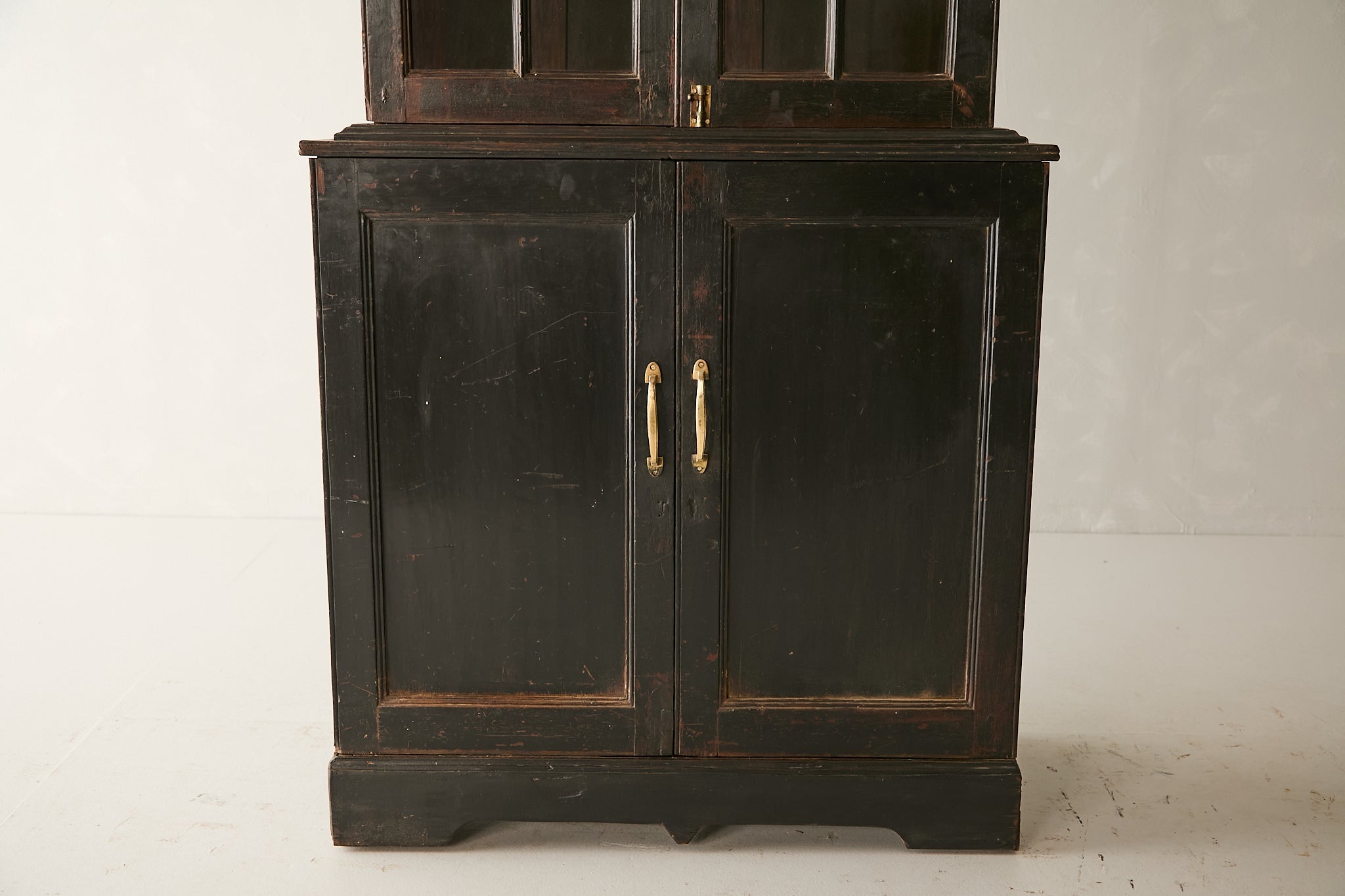 Vintage Two-Part Teak Cabinet T.033