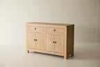 Charlotte 4-Door Sideboard - Natural