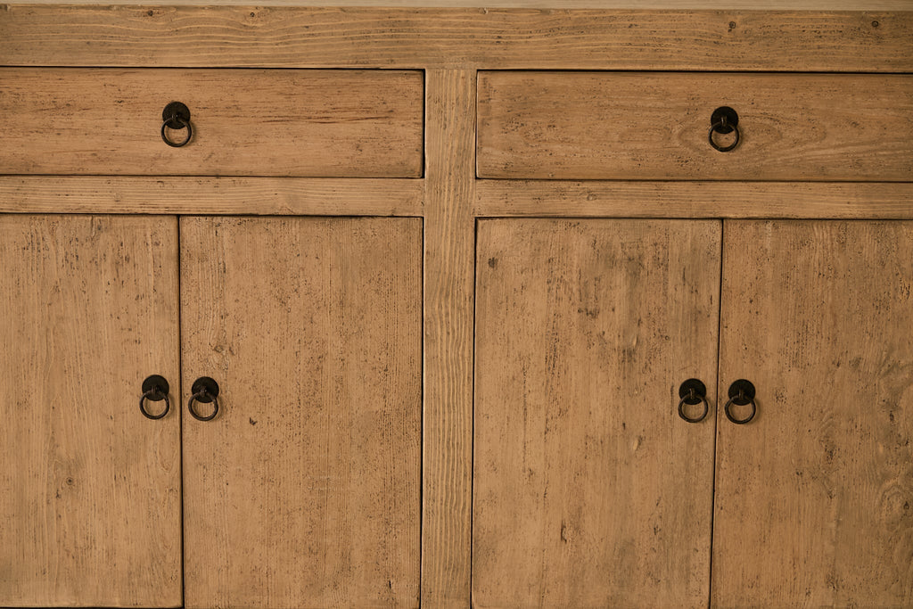 Charlotte 4-Door Sideboard - Natural