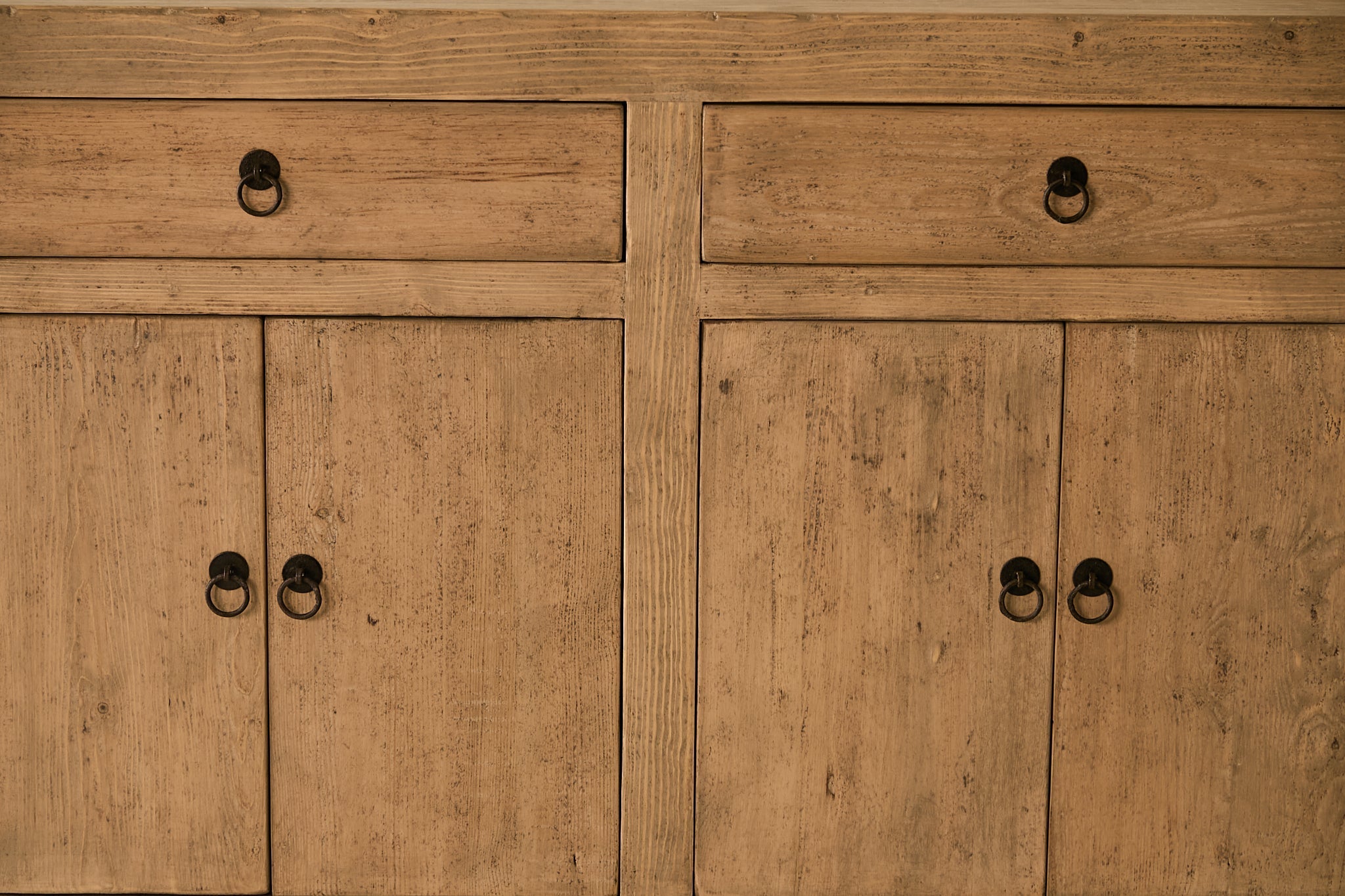 Charlotte 4-Door Sideboard - Natural