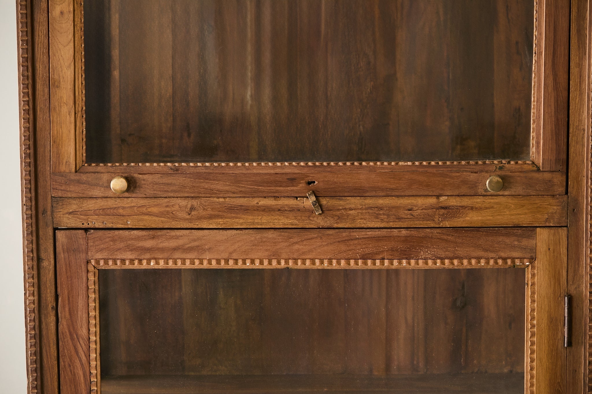 Vintage Teak and Glass Display Cabinet T.010