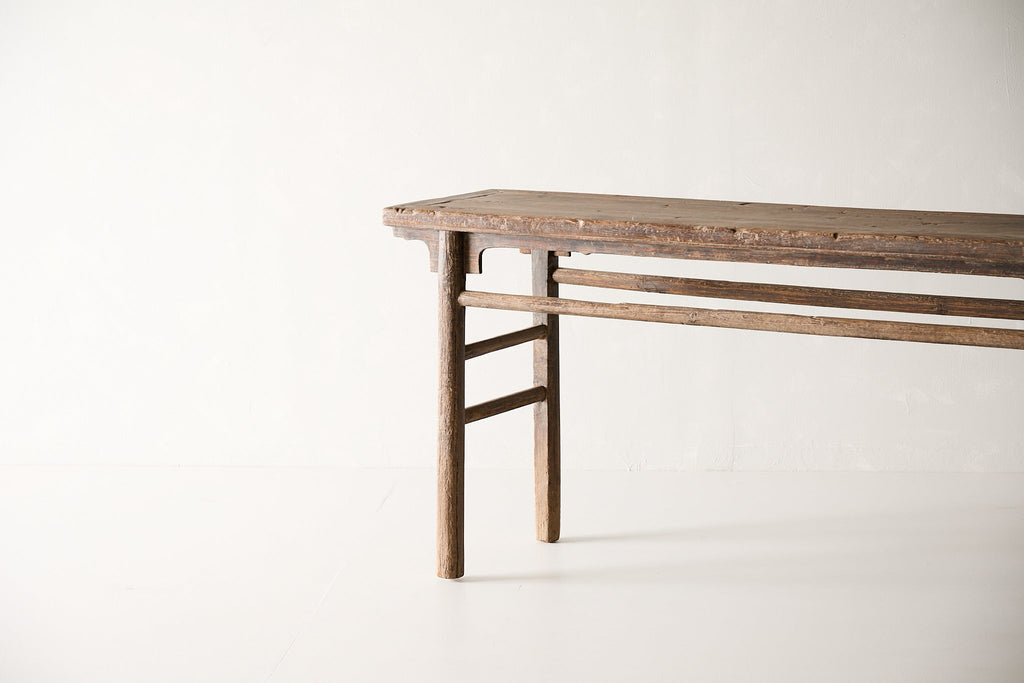 Vintage Pine Console Table - Circa 1925