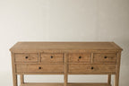 Copa 6-Drawer Console - Natural