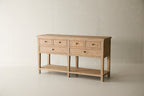 Copa 6-Drawer Console - Natural