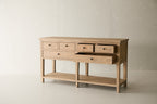 Copa 6-Drawer Console - Natural