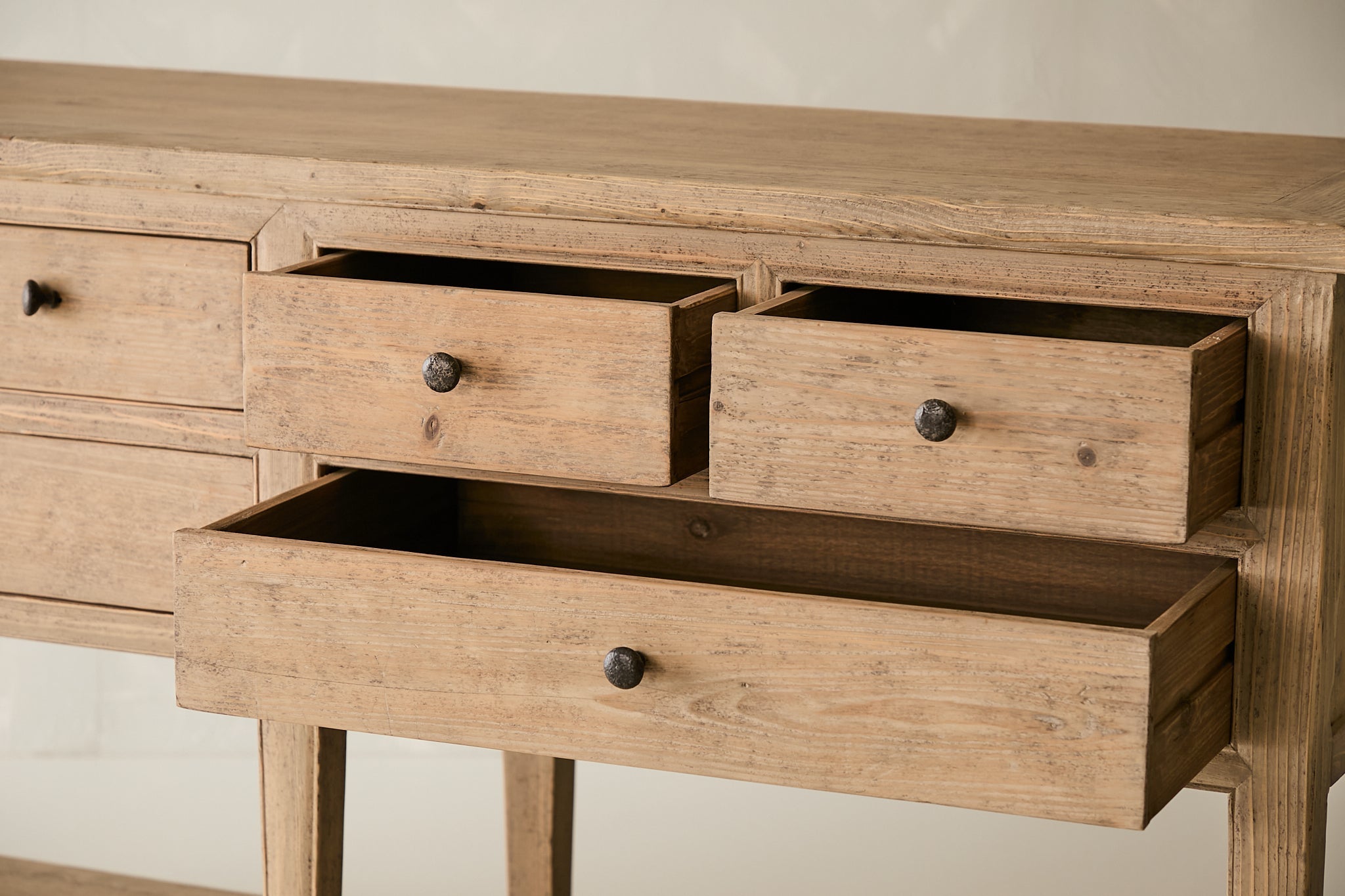 Copa 6-Drawer Console - Natural