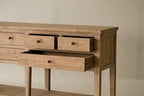 Copa 9-Drawer Console - Natural