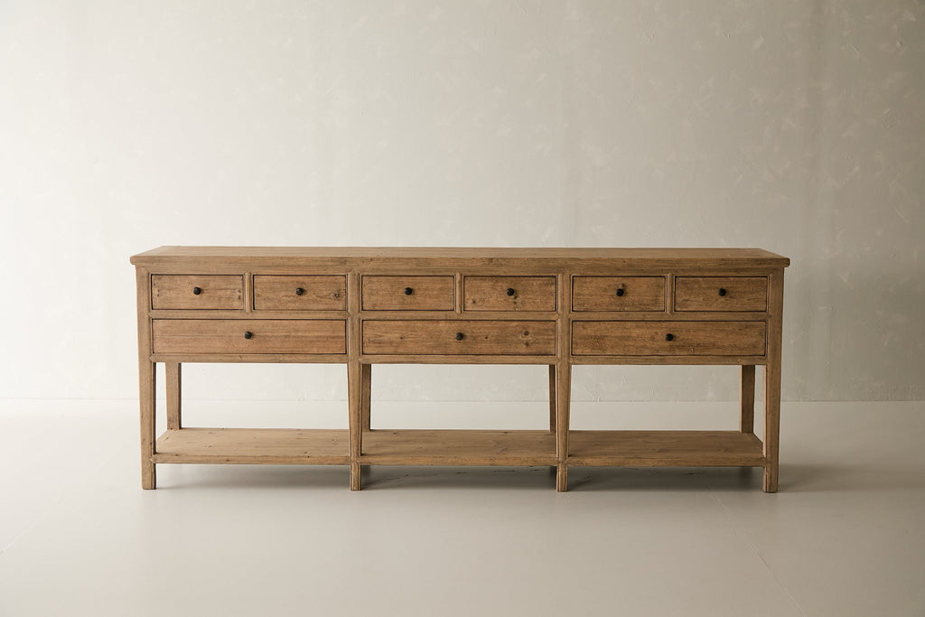 Copa 9-Drawer Console - Natural