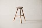 Vintage Elm Stool AC.046 - Circa 1945