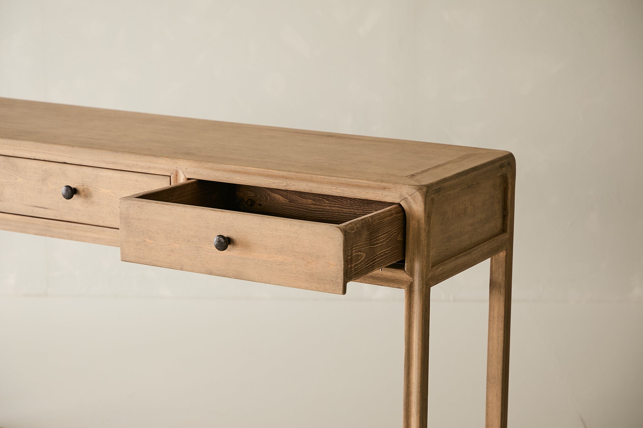 Palmer 3-Drawer Console - Natural