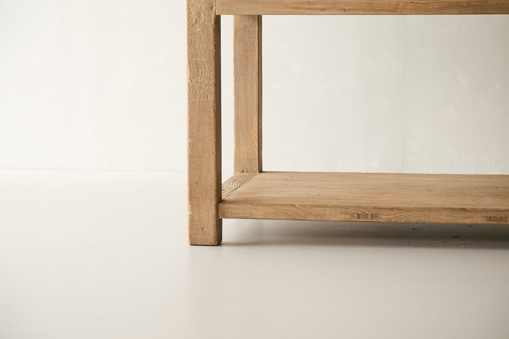 Reclaimed Elm Kitchen Island