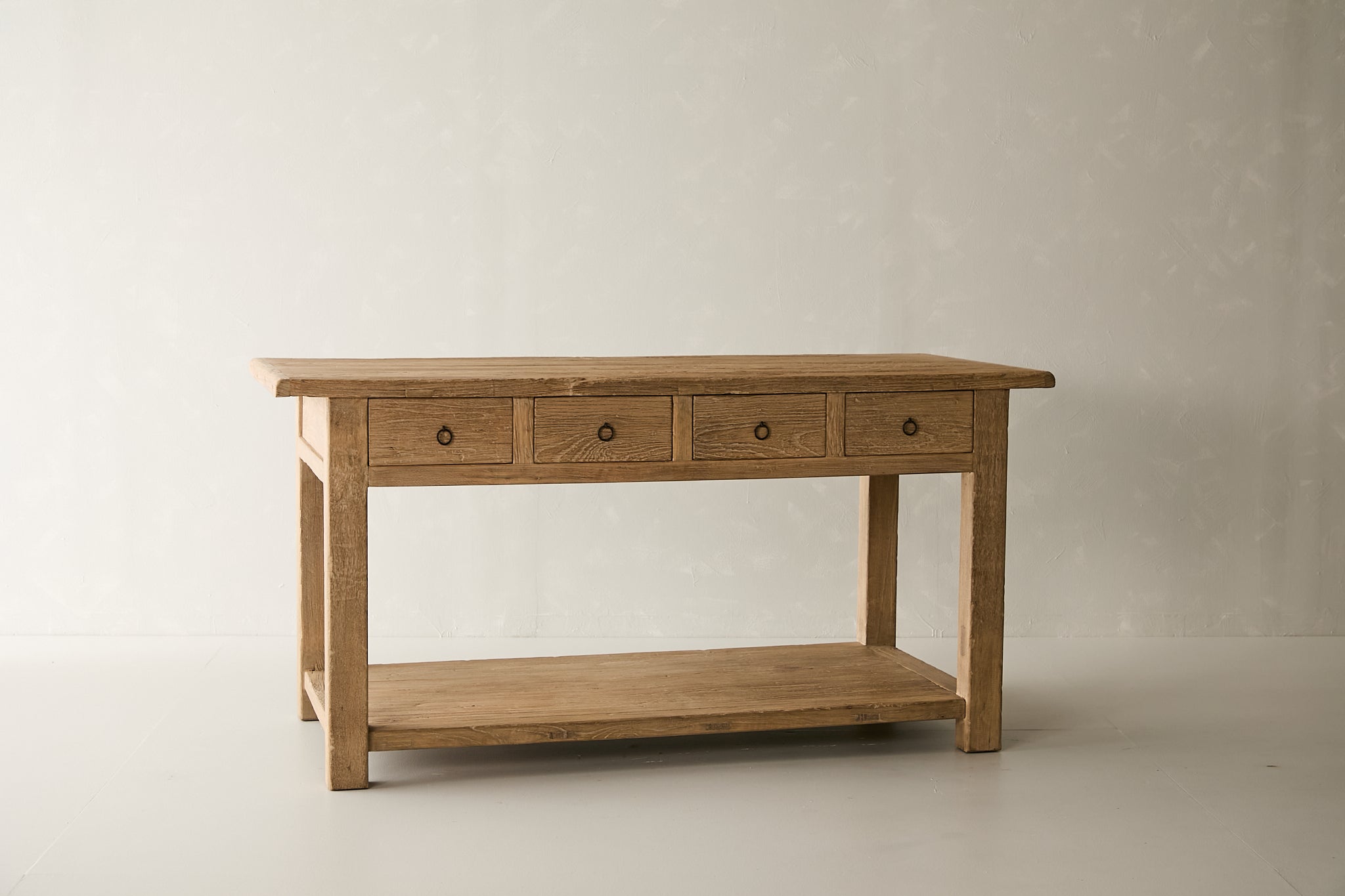 Reclaimed Elm Kitchen Island