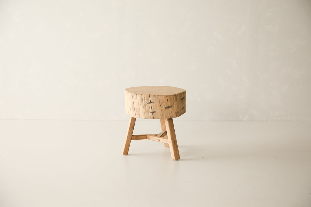 Reclaimed Poplar Side Table AF.006