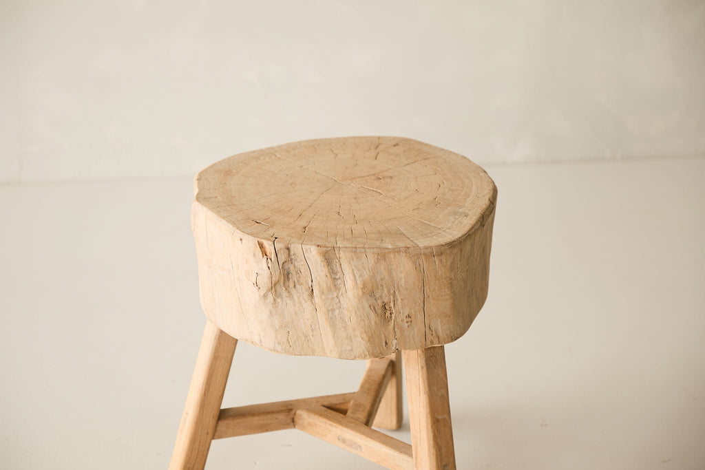 Reclaimed Poplar Side Table AF.007