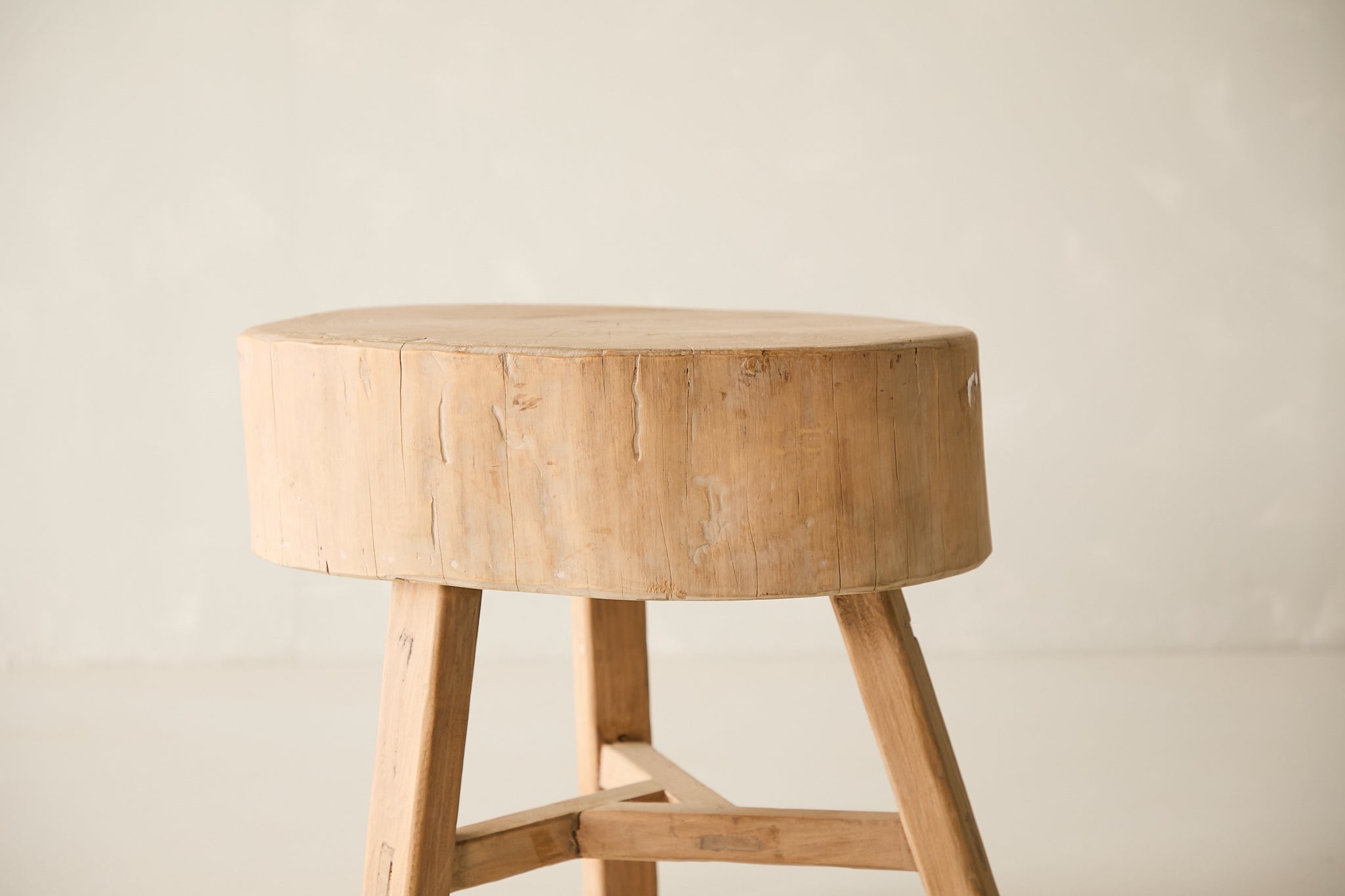 Reclaimed Poplar Side Table AF.008