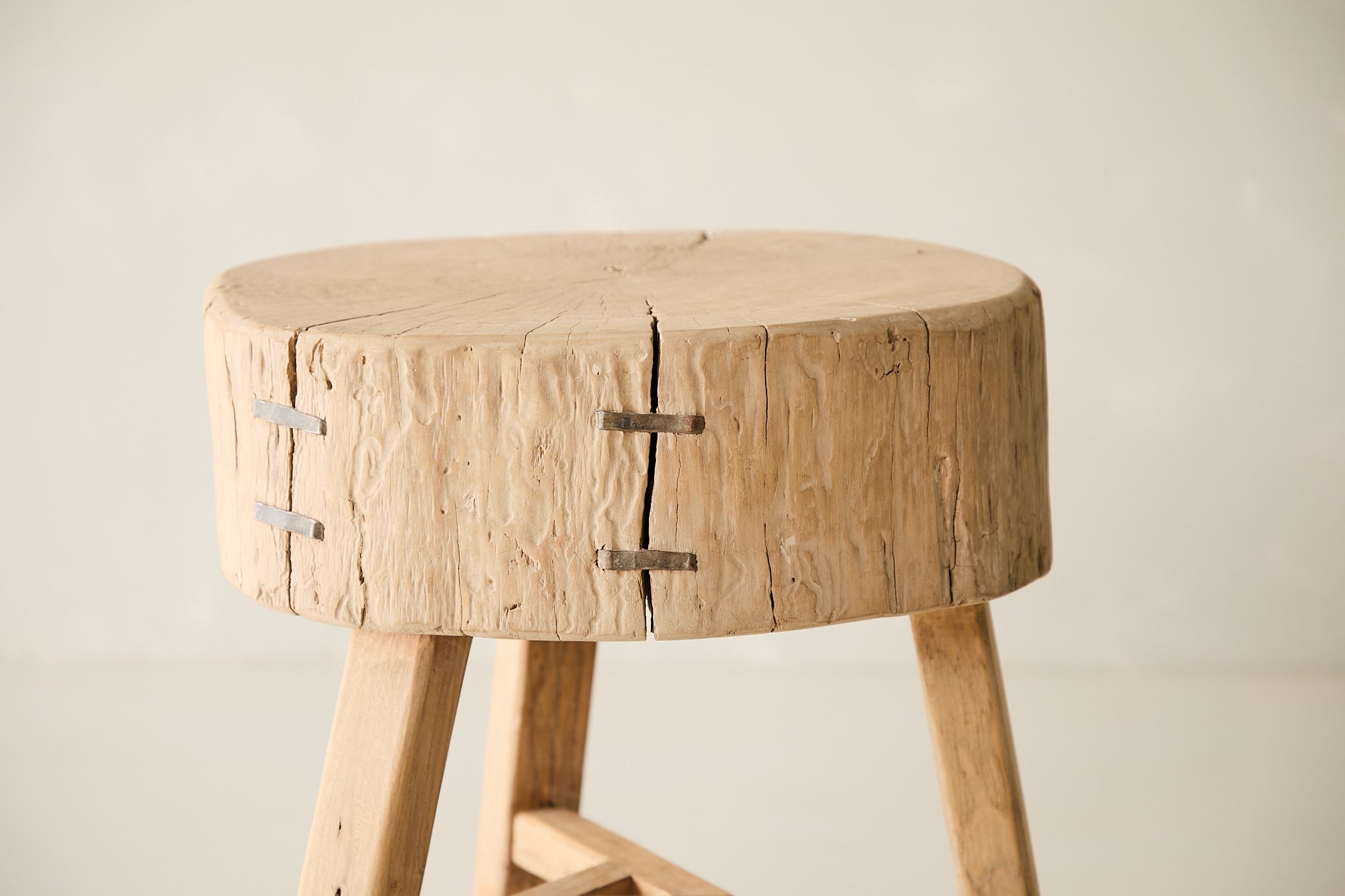 Reclaimed Poplar Side Table AF.010