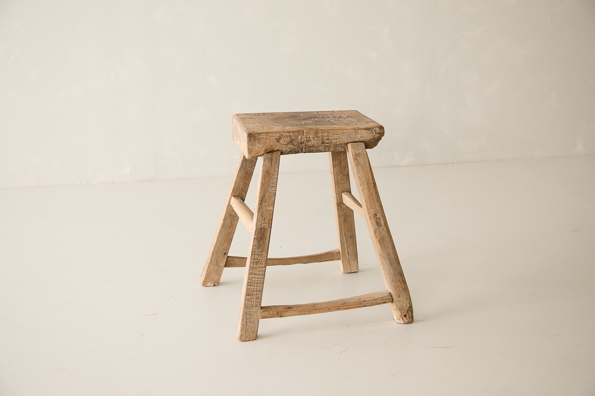 Vintage Elm Stool AF.028