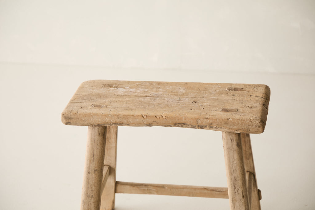 Vintage Elm Stool AF.029