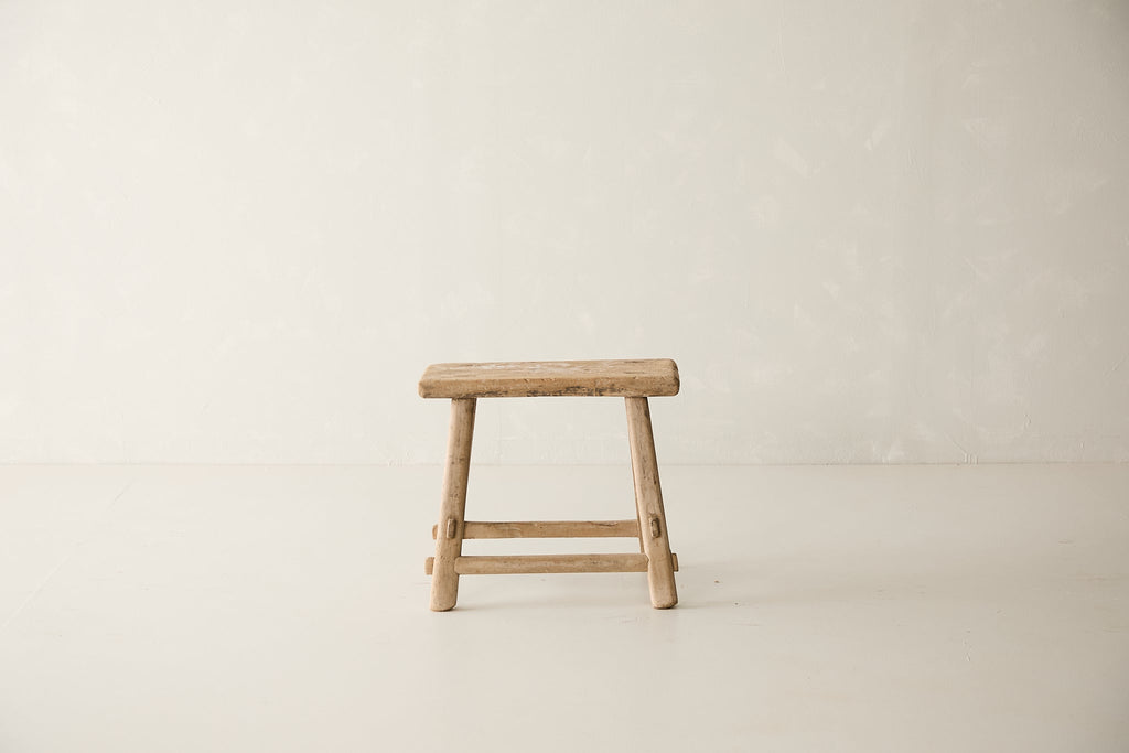 Vintage Elm Stool AF.029