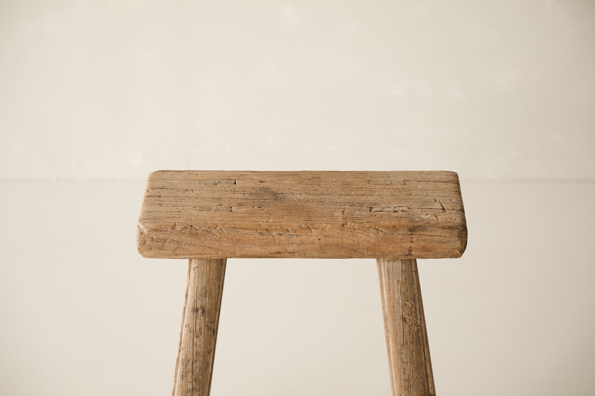 Vintage Elm Stool AF.030