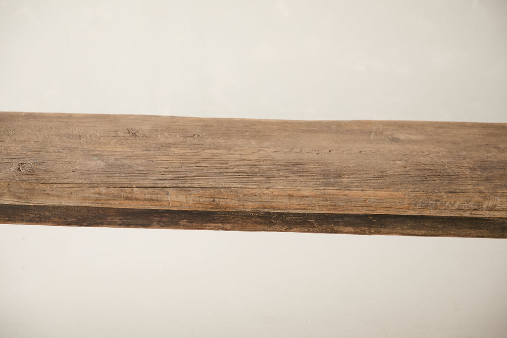 Vintage Elm Bench AH.007 - Circa 1905