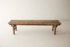 Vintage Elm Bench AH.007 - Circa 1905