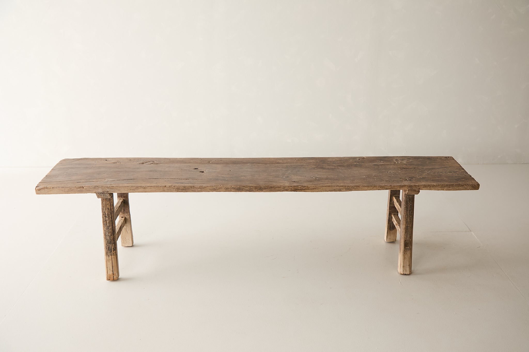 Vintage Elm Bench AH.009 - Circa 1935