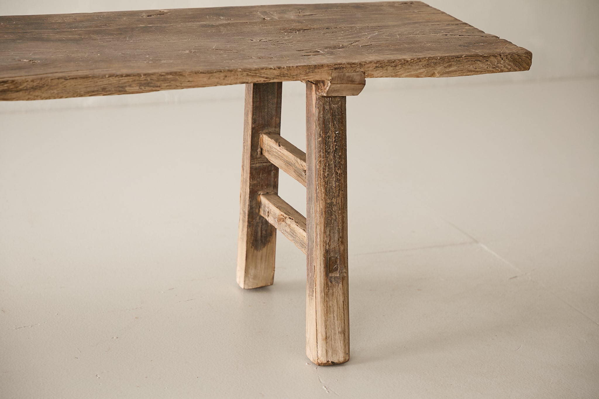 Vintage Elm Bench AH.009 - Circa 1935