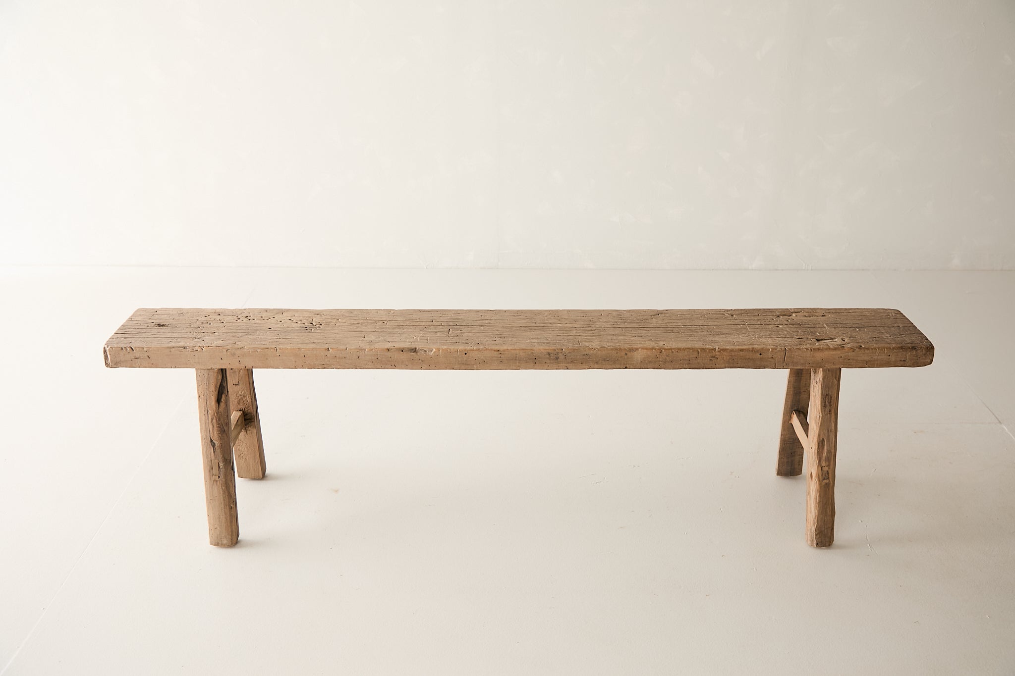 Vintage Elm Bench AH.010 - Circa 1945