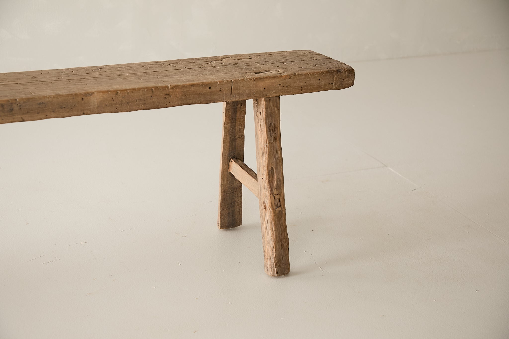 Vintage Elm Bench AH.010 - Circa 1945