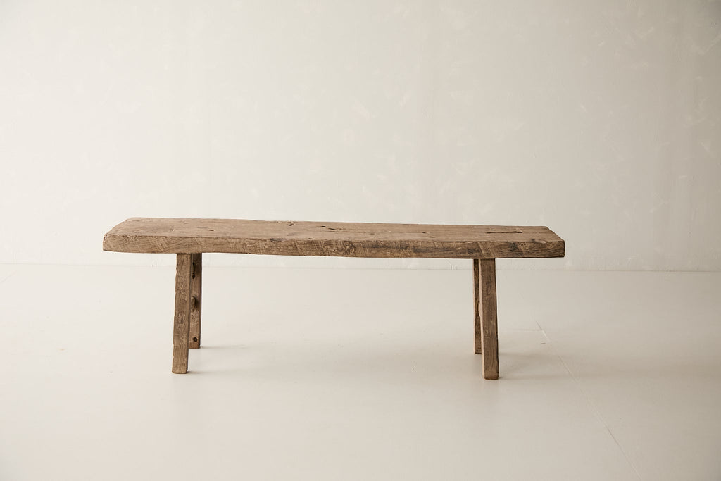 Vintage Elm Bench AH.012 - Circa 1945