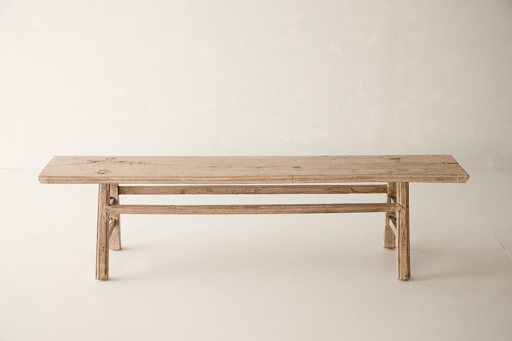 Vintage Elm Bench AH.013 - Circa 1945