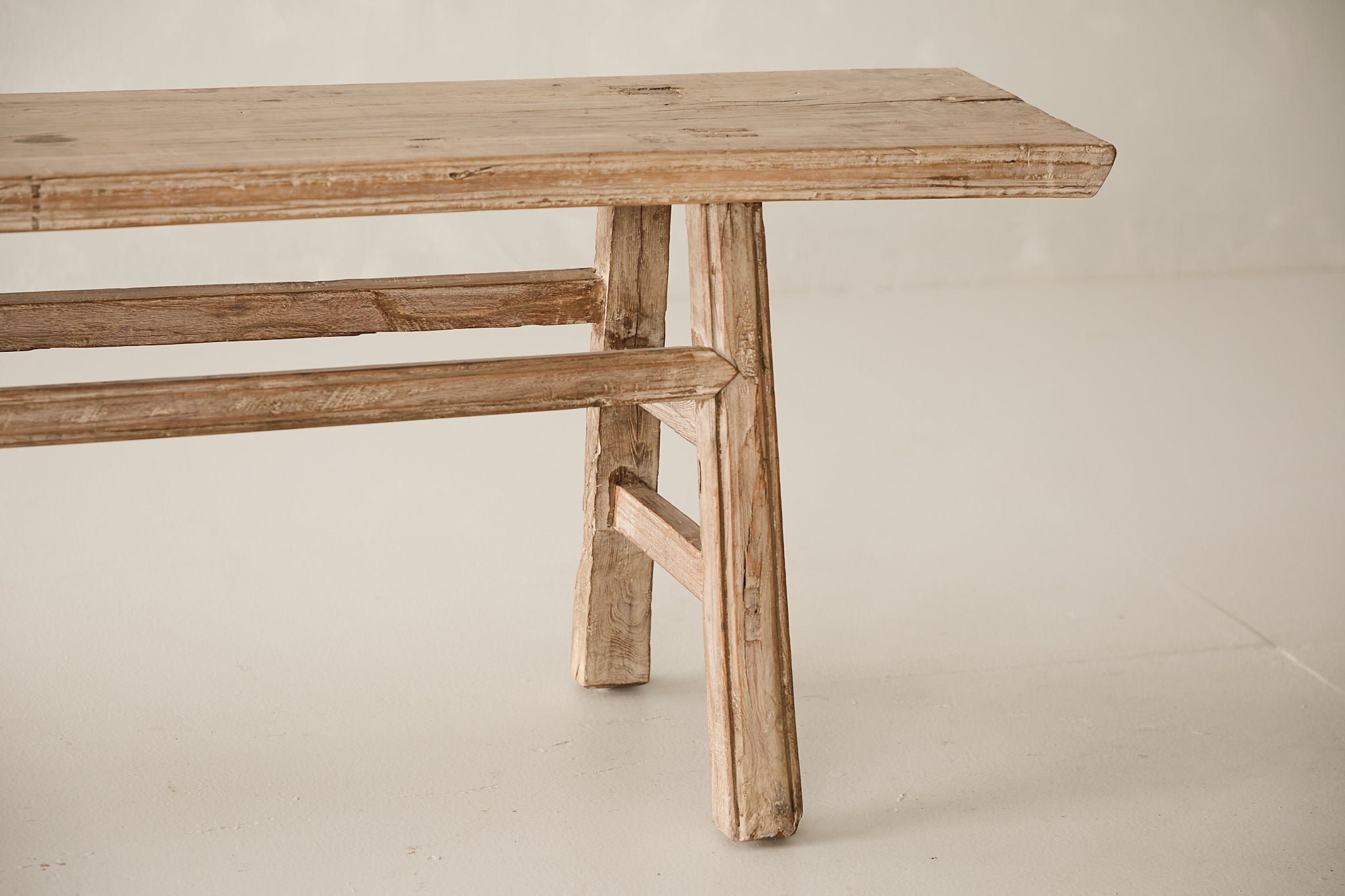 Vintage Elm Bench AH.013 - Circa 1945