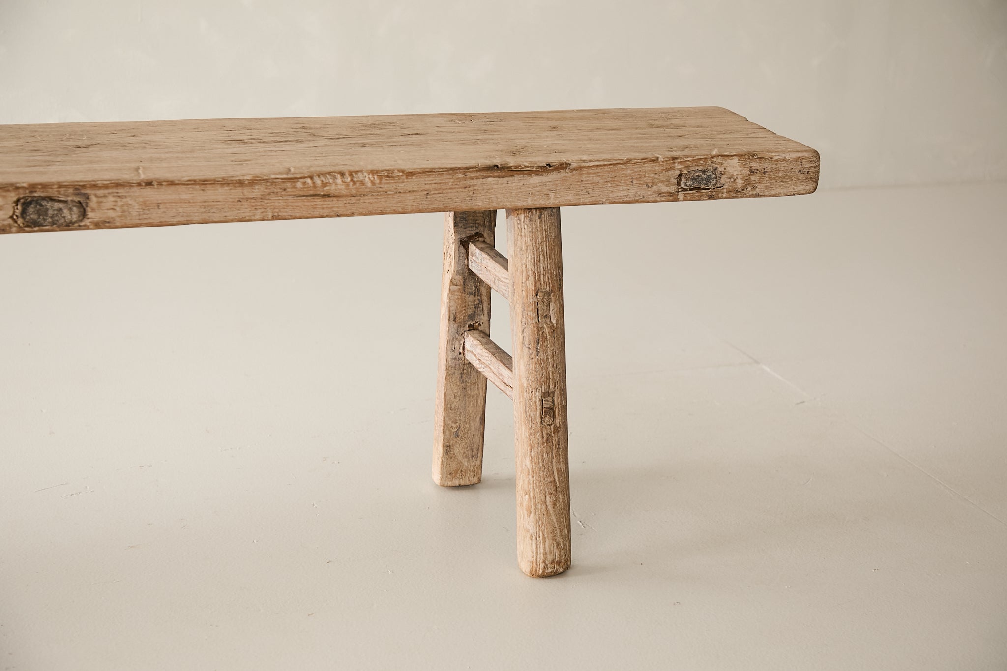 Vintage Elm Bench AH.014 - Circa 1945