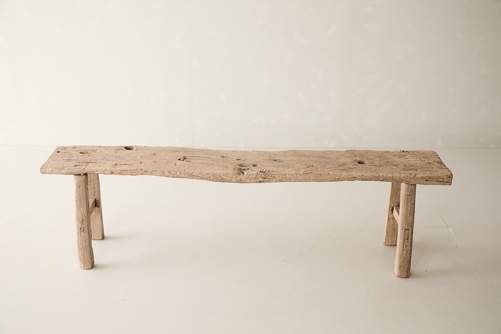 Vintage Elm Bench AH.015 - Circa 1945