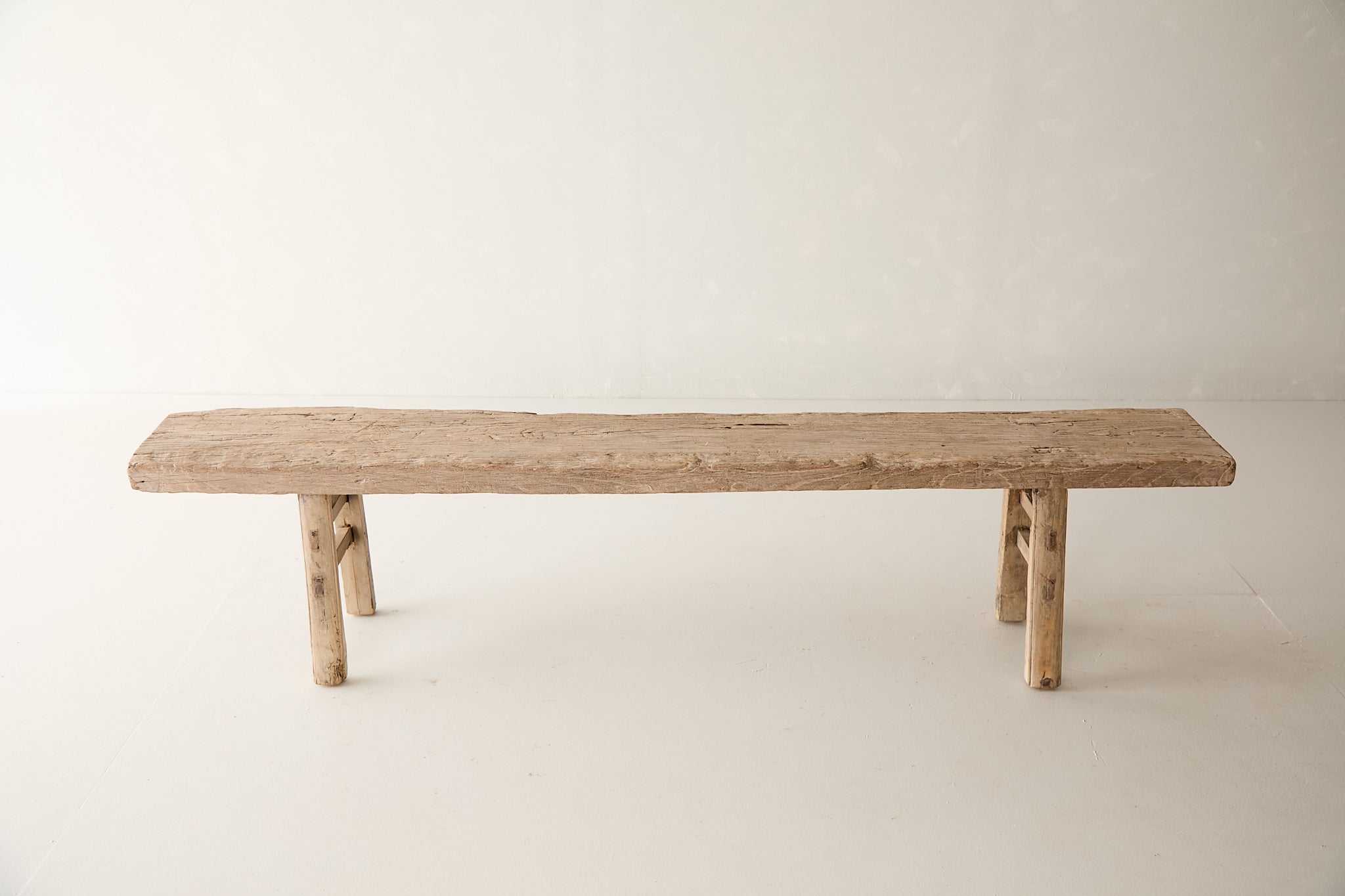 Vintage Elm Bench AH.019 - Circa 1945