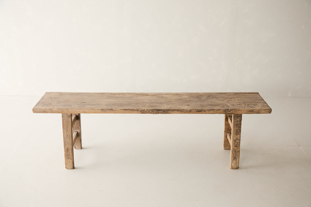 Vintage Elm Bench AH.020 - Circa 1945
