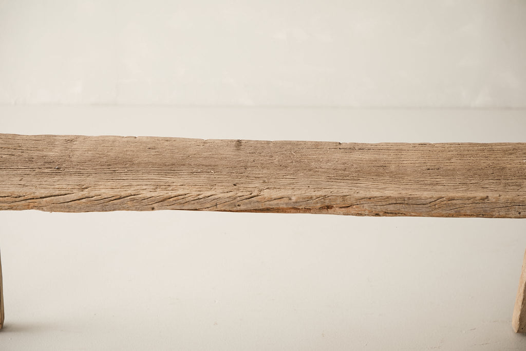 Vintage Elm Bench AH.022 - Circa 1945