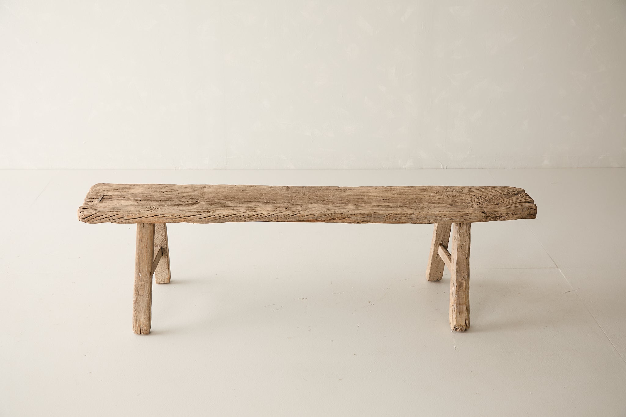 Vintage Elm Bench AH.022 - Circa 1945